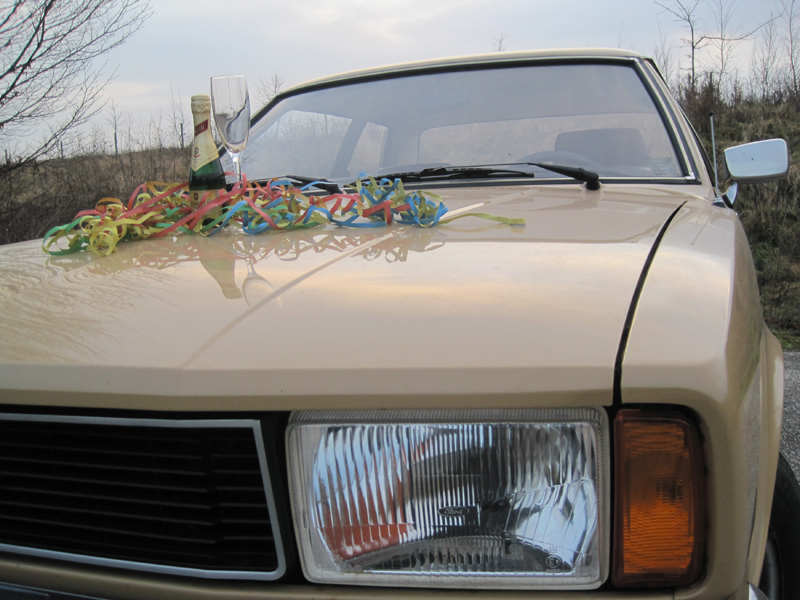 Mein Ford Taunus am 31.12.2011